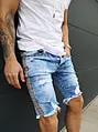 Pánske džínsové bermudy+