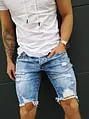 Pánske džínsové bermudy+
