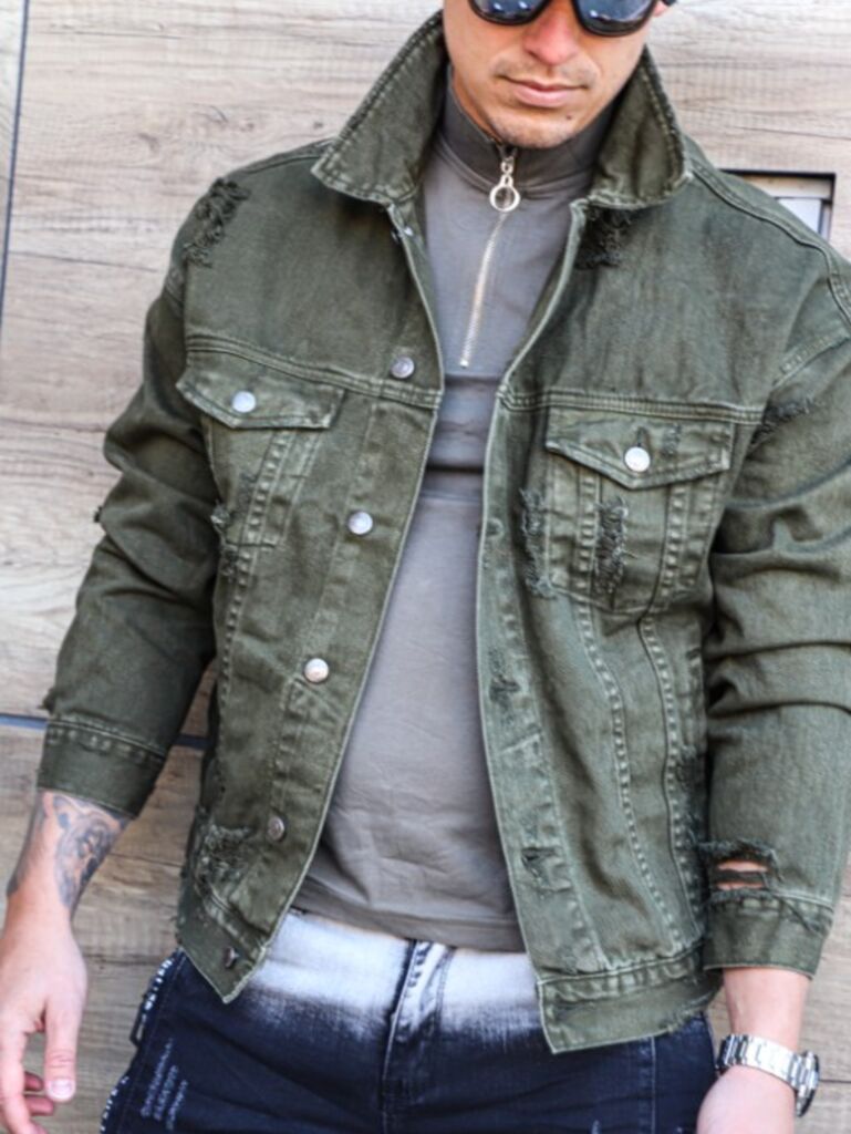 Pánska džínsová bunda+ - next