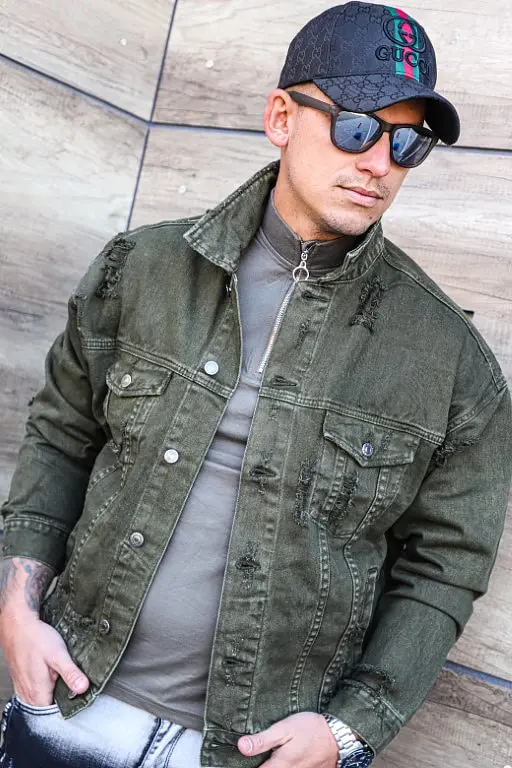 Pánska džínsová bunda+