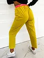 Žlté nohavice s opaskom*