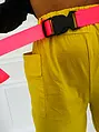 Žlté nohavice s opaskom*