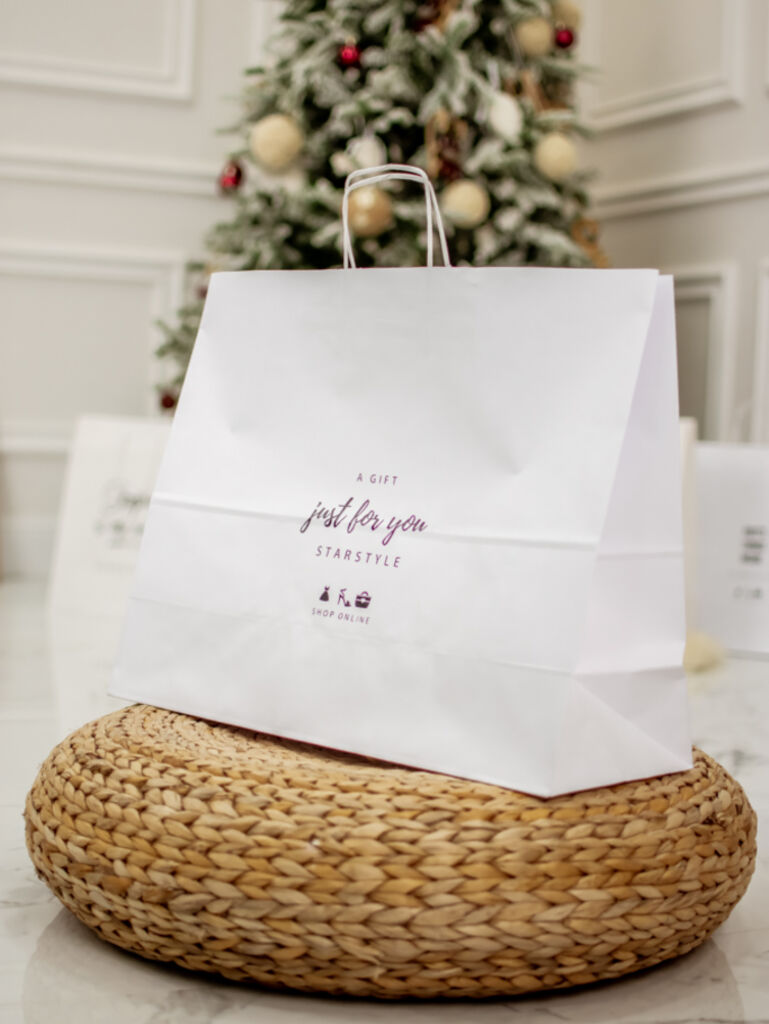 Papierová darčeková taška maxi