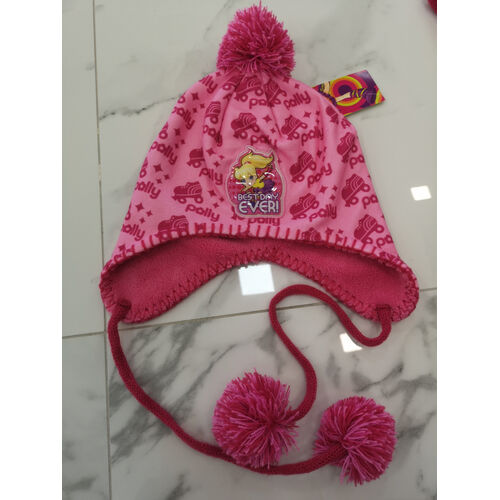 Dievčenské čiapky Polly veľkosť: 54 farba: dark pink