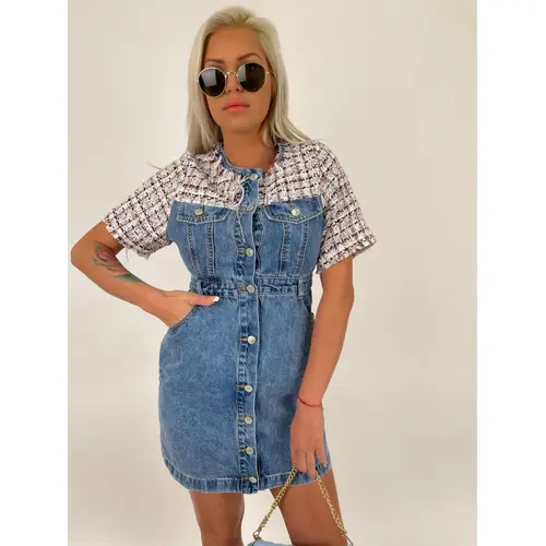 Denim šaty SHAY+ veľkosť: XS