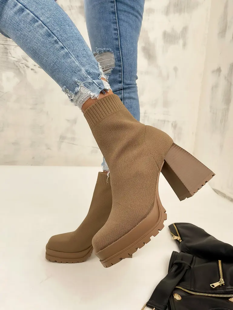 Členkové ponožkové čižmy MAEDOW-