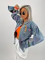 Fashion denim bunda CLARE+