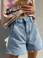 Dámske denim šortky+