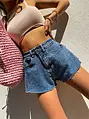 Dámske denim šortky