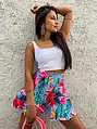 Kvetované sukňové nohavice MARTITA