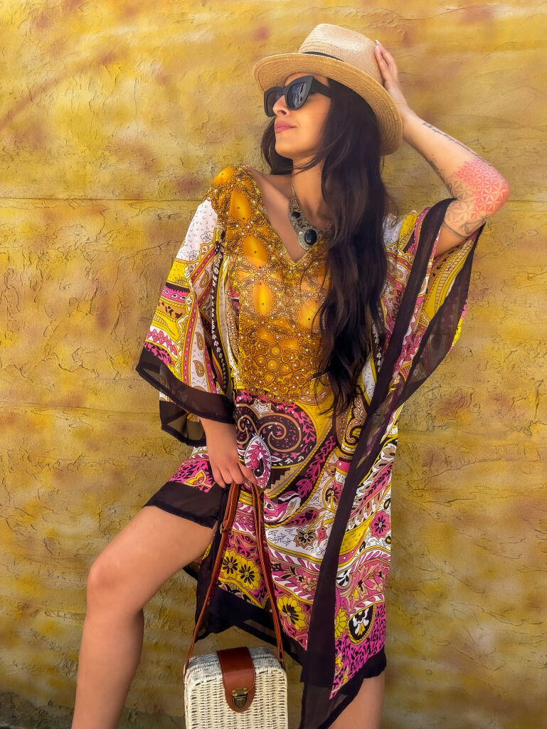 Dlhá plážová tunika IDRA