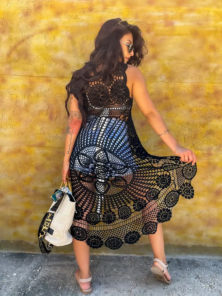 Dámska háčkovaná tunika HANIA - next