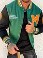 Pánska bomber mikina v college štýle
