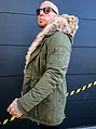 Longline pánska zimná parka+