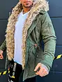 Longline pánska zimná parka+