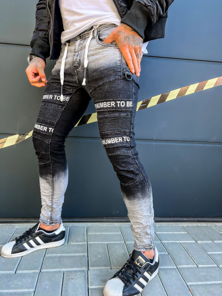 Štýlové pánske rifle NUMBER+ - next