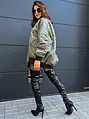 Army zelená bomber bunda IVY+