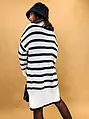 Pruhované pulóvrové šaty HALLE