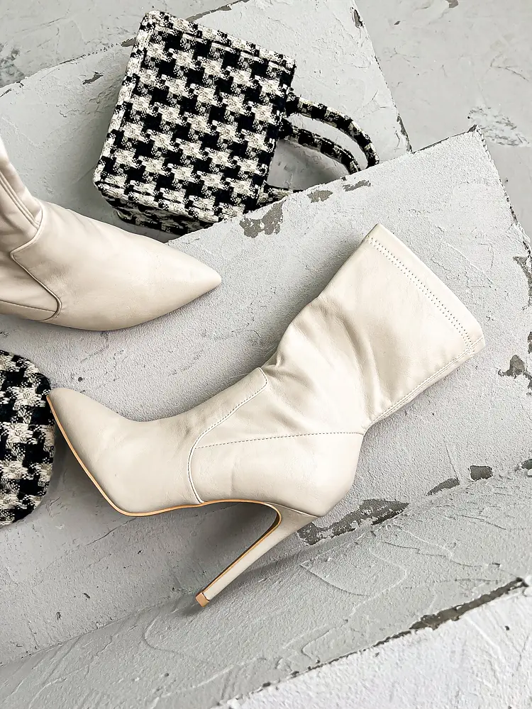 Elegantné členkové čižmy DELFINA- - next