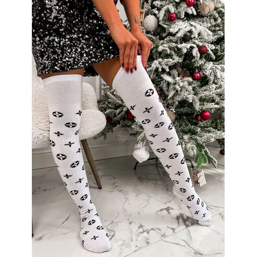 Vzorované nadkolienky GIMA+ veľkosť: 37-41