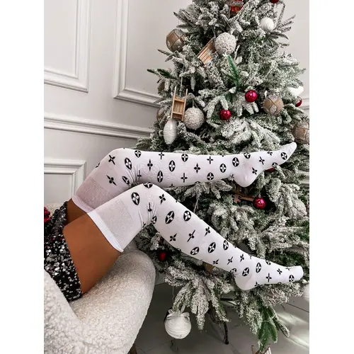 Vzorované nadkolienky GIMA+ veľkosť: 37-41