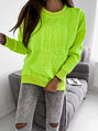 Neónovo žltá mikina RAEYA