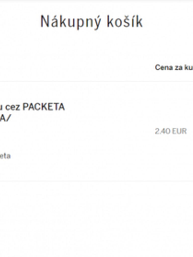 Vrátenie tovaru cez PACKETA - next