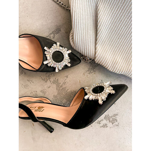 Sandále so striebornou ozdobou RUBANI+ veľkosť: 41