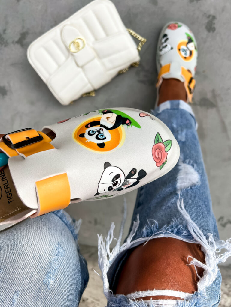 Vzorované zdravotnícke šľapky MATTIE+ - next