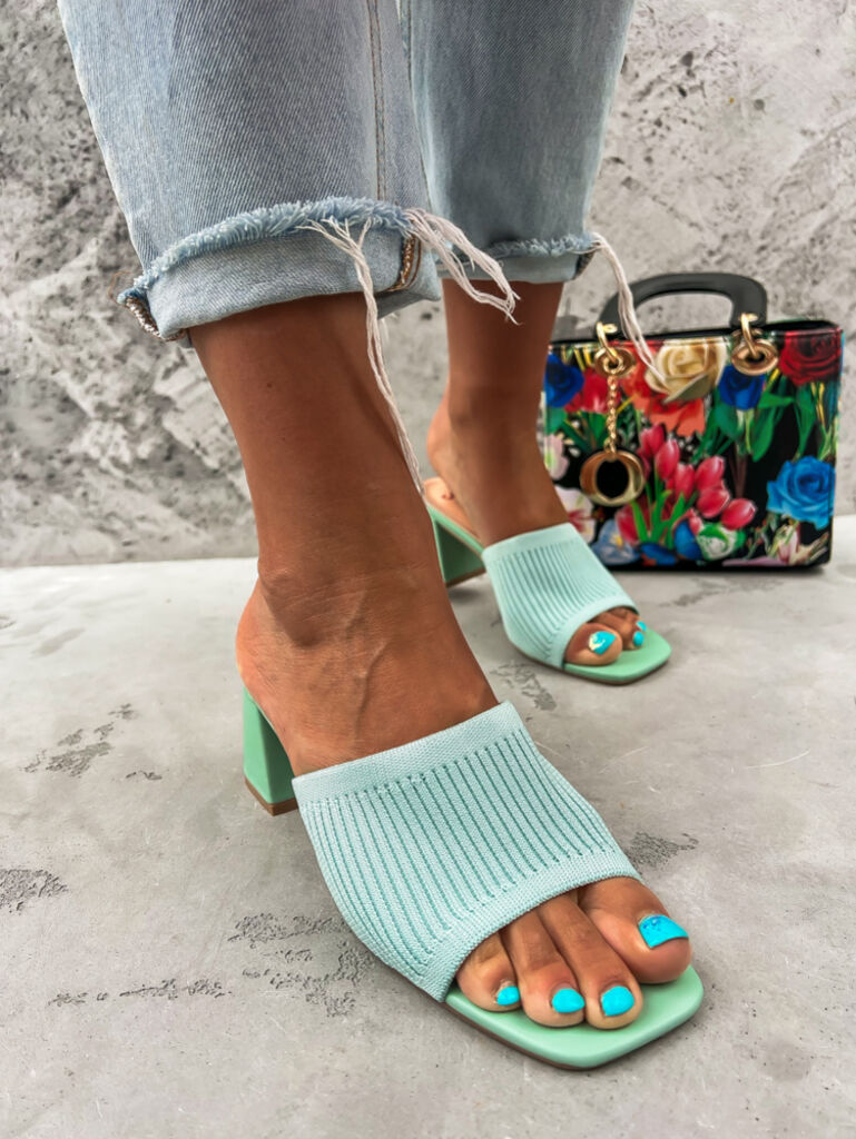 Šľapky na vysokom podpätku LYDIA+