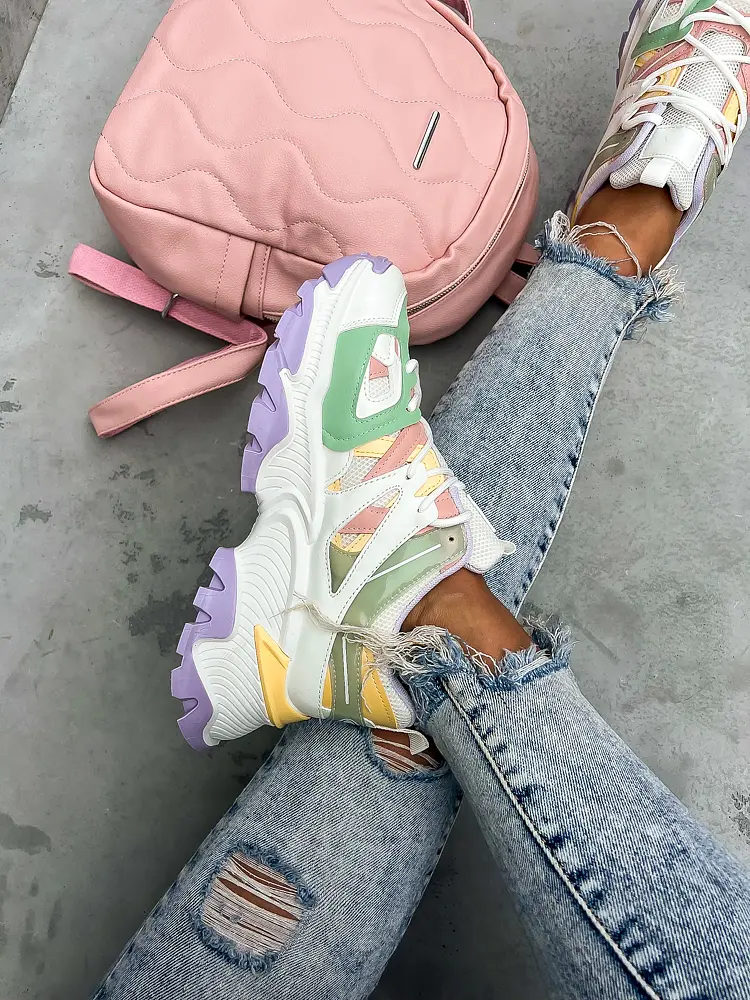 Farebné dámske tenisky DYAN+