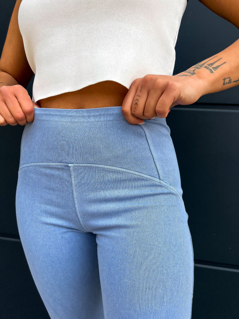 Dámske legíny s vysokým pásom+