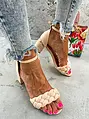 Béžové sandále TISHA 