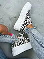Leopardie platformové tenisky NALYN*