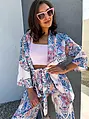 Vzorovaný kimono komplet NARCISSA