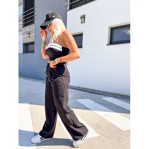 Elegantný čierny komplet AYDA+ veľkosť: one size
