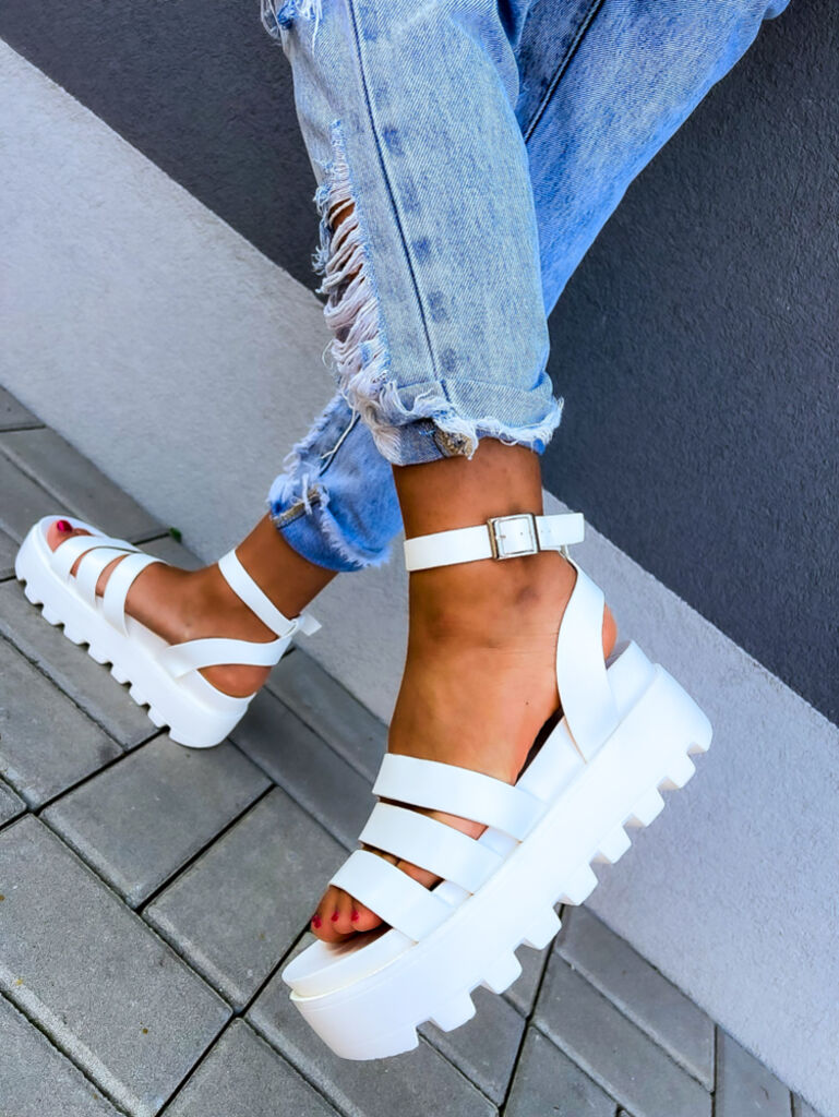 Platformové sandále ERICKA+