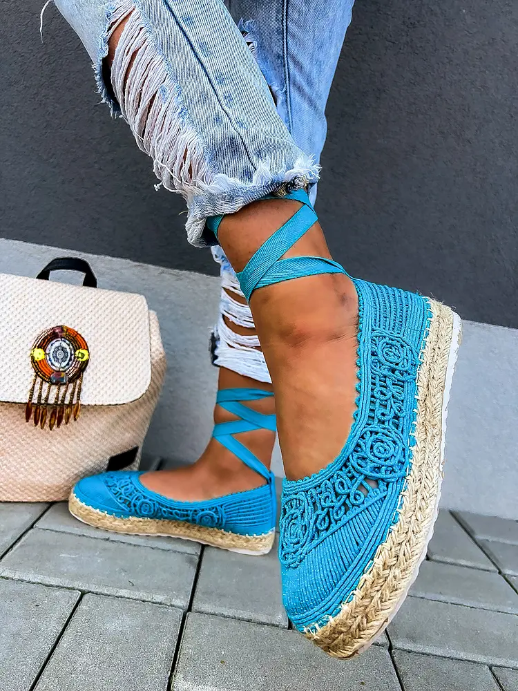 Mokasíny na viazanie ZALIYA-