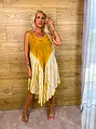 Žlté dámske šaty