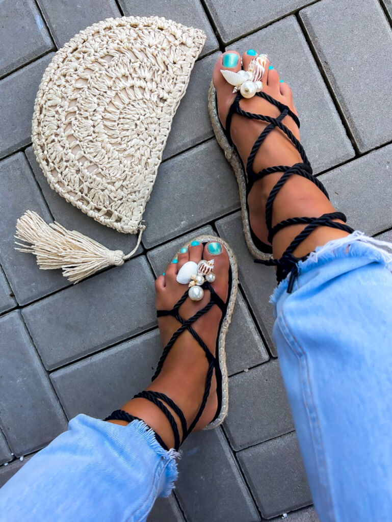 Sandále na viazanie MINDYNA+ - next