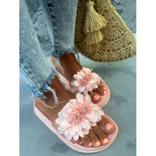 Gumené papuče s kvetmi ROSALY* veľkosť: 36
