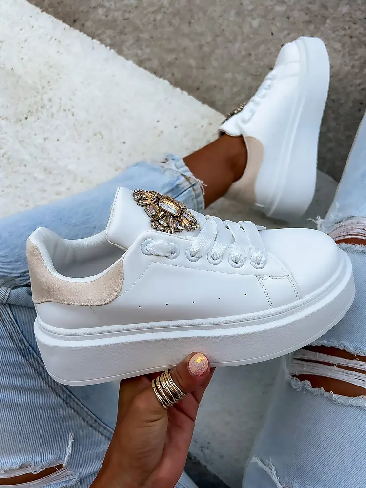 Tenisky zdobené kamienkami MARGY- - next