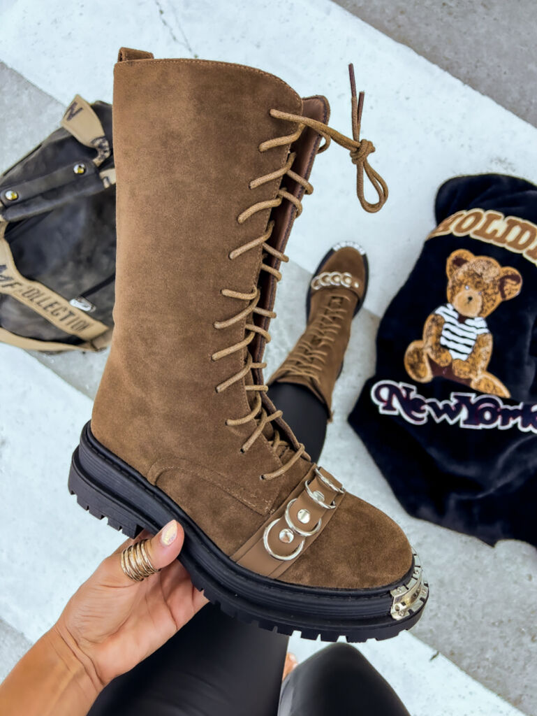 Vysoké šnúrovacie čižmy MORGANNE+ - next