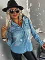 Denim košeľa so srdiečkami MONTANA*