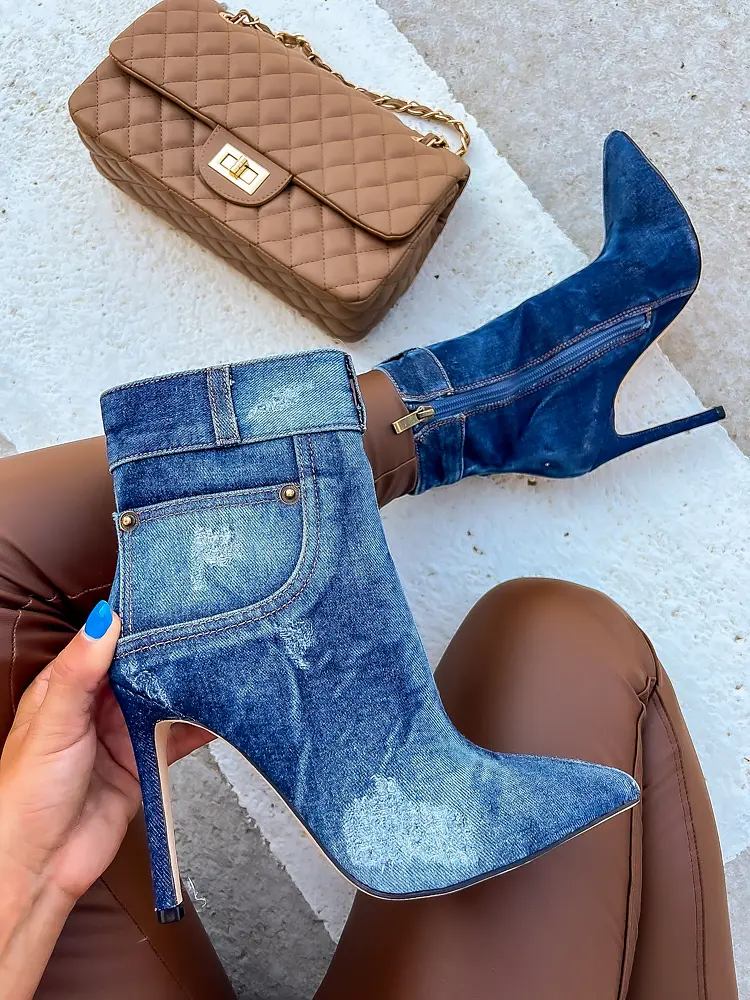 Elegantné členkové čižmy MICHELLE- - next