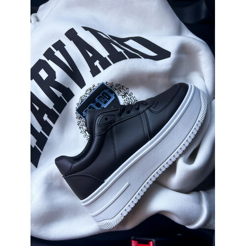 Čierno-biele platformové tenisky LANEY+ veľkosť: 40