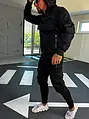 Pánska športová súprava s kapucňou