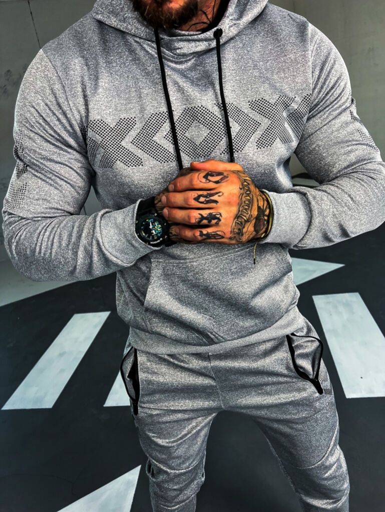 Pánska športová súprava s kapucňou+