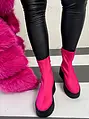 Ružové členkové čižmy MARCYA