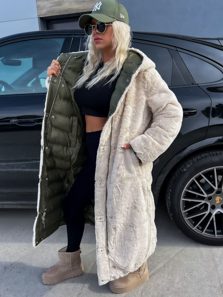 Obojstranná zimná bunda s kapucňou CORYN+ - next